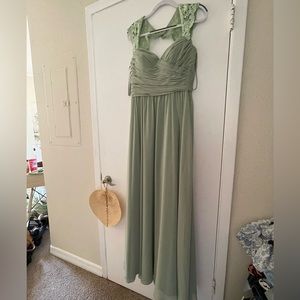 Morilee Sage Green Bridesmaids Dress